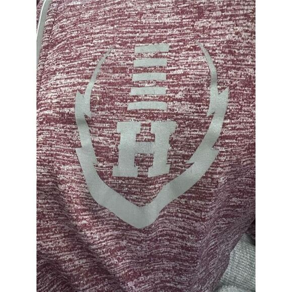 BAW Harvard “H” football quarter zip/ half zip pullover size 2X - Picture 3 of 7